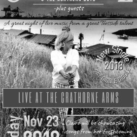 Clare Hamill & The Northern Boys -23rd November Clare Hamill & The Northern Boys -23rd November