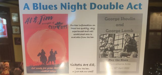 Blues Night Cancelled